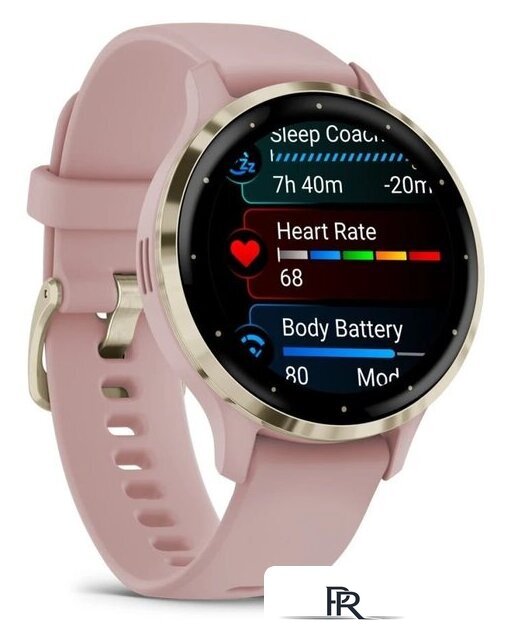 Умные часы Garmin Venu 3S (розовый, с силиконовым ремешком) - Изображение №6 — Интернет-магазин ПроЗаказ