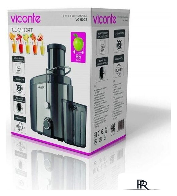 Соковыжималка Viconte VC-5002 - Изображение №2 — Интернет-магазин ПроЗаказ