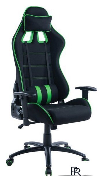 Игровое (геймерское) кресло Helmi Target HL-G08 306179 (черный/зеленый) - Изображение №1 — Интернет-магазин ПроЗаказ
