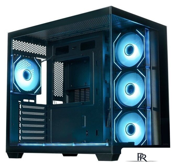 Корпус XASTRA QW500 7ARGB-C10-UC (черный) - Изображение №2 — Интернет-магазин ПроЗаказ