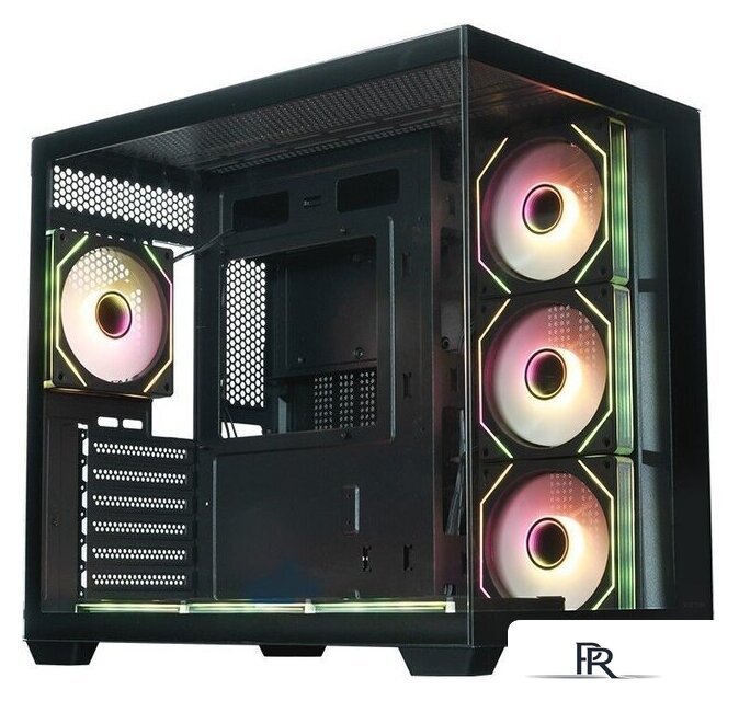 Корпус XASTRA QW500 7ARGB-C10-UC (черный) - Изображение №1 — Интернет-магазин ПроЗаказ