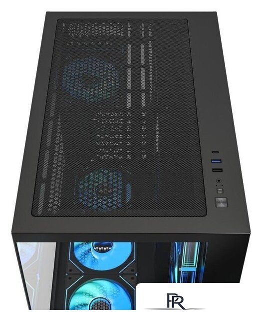 Корпус XASTRA QW500 7ARGB-C10-UC (черный) - Изображение №7 — Интернет-магазин ПроЗаказ
