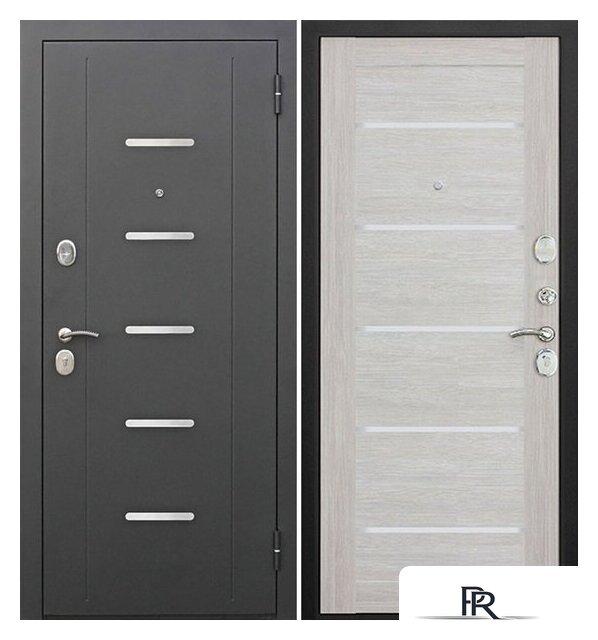 Металлическая дверь Garda Муар Царга Лазер 205x86 (лиственница, левый) - Изображение №1 — Интернет-магазин ПроЗаказ