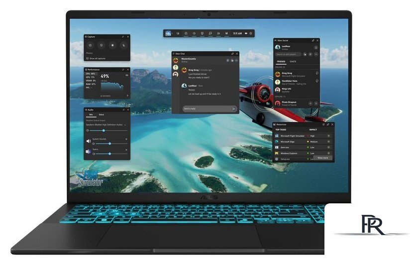 Игровой ноутбук ASUS V16 V3607VM-RP058 Win 11 Pro - Изображение №1 — Интернет-магазин ПроЗаказ