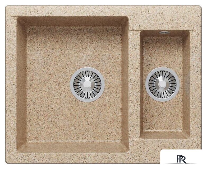 Кухонная мойка Polygran Brig-620 (песочный 302) - Изображение №1 — Интернет-магазин ПроЗаказ