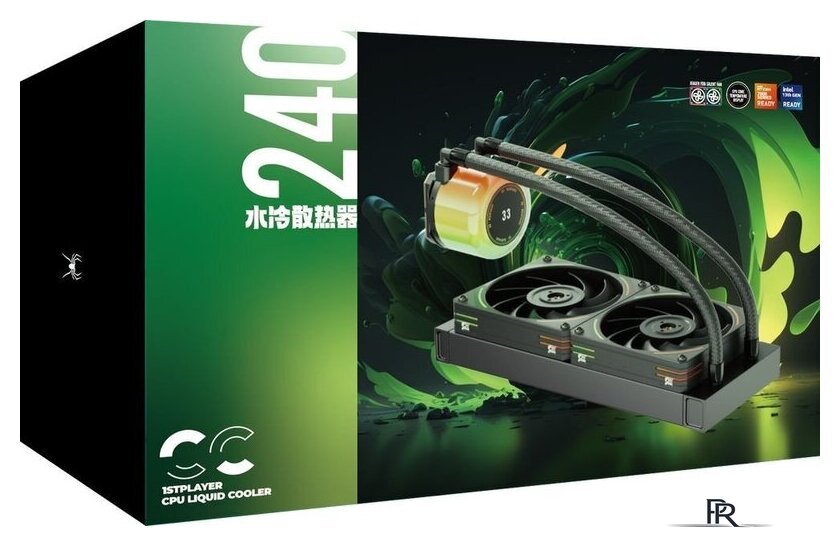 Система жидкостного охлаждения для процессора 1stPlayer CC 240 (черный) - Изображение №6 — Интернет-магазин ПроЗаказ