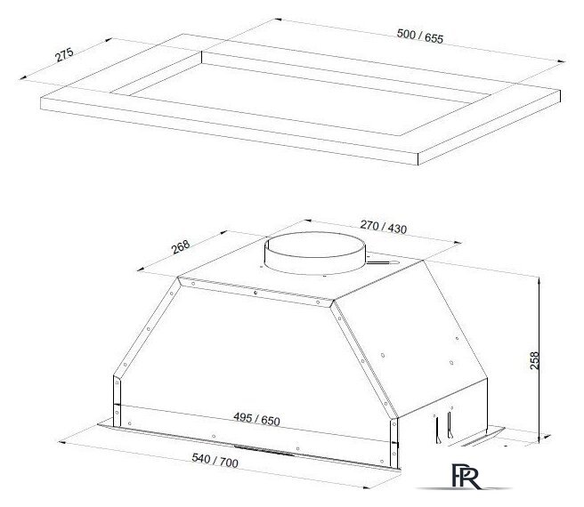 Кухонная вытяжка KUPPERSBERG Intro 70 White - Изображение №7 — Интернет-магазин ПроЗаказ