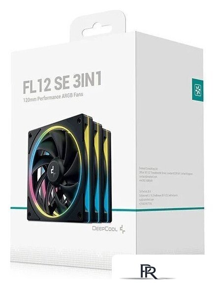 Комплект вентиляторов для корпуса DeepCool FL12 SE 3IN1 R-FL12SE-BKAPN3-G - Изображение №6 — Интернет-магазин ПроЗаказ