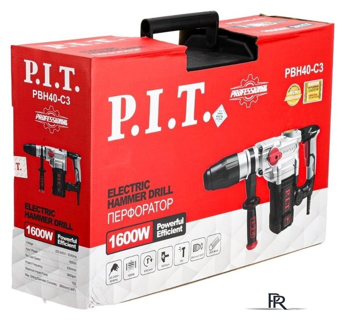 Перфоратор P.I.T. PBH40-C3 (кейс) - Изображение №4 — Интернет-магазин ПроЗаказ