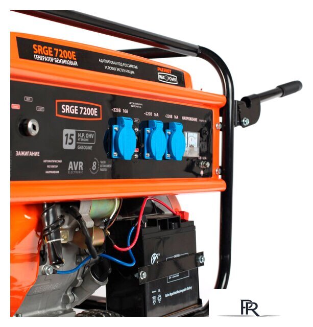 Бензиновый генератор Patriot Max Power SRGE 7200E - Изображение №2 — Интернет-магазин ПроЗаказ