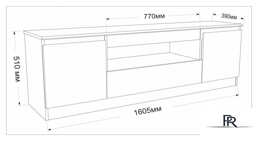 Стенка Евва Турин №3 (ясень снежный) - Изображение №10 — Интернет-магазин ПроЗаказ