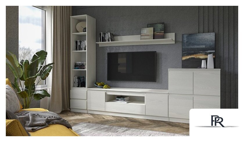 Стенка Евва Турин №3 (ясень снежный) - Изображение №9 — Интернет-магазин ПроЗаказ