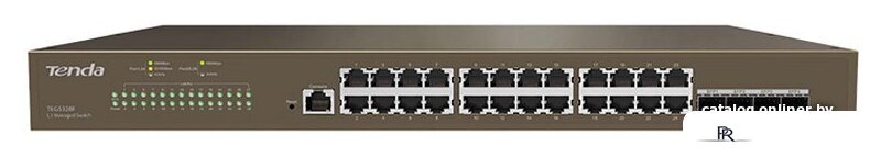 Управляемый коммутатор 3-го уровня Tenda TEG5328F - Изображение №1 — Интернет-магазин ПроЗаказ