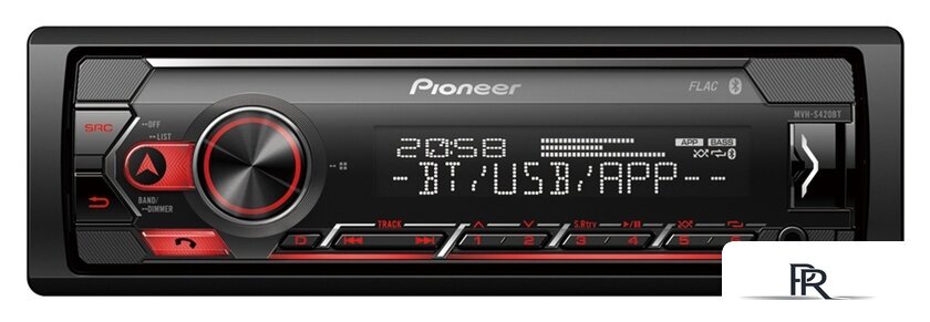 USB-магнитола Pioneer MVH-S420BT - Изображение №1 — Интернет-магазин ПроЗаказ