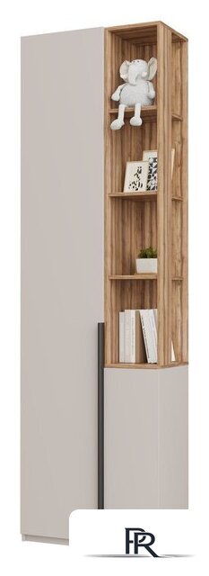 Шкаф-пенал Аквилон Чарли №5.2 левый (кашемир/авелано) - Изображение №7 — Интернет-магазин ПроЗаказ