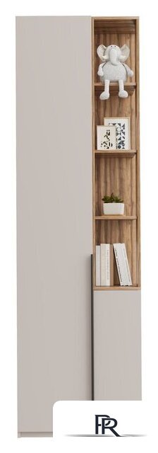 Шкаф-пенал Аквилон Чарли №5.2 левый (кашемир/авелано) - Изображение №9 — Интернет-магазин ПроЗаказ