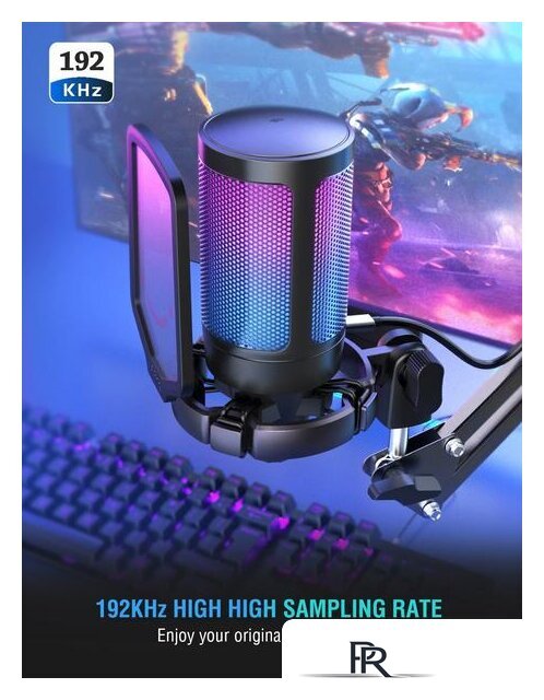 Проводной микрофон FIFINE A6V (черный) - Изображение №2 — Интернет-магазин ПроЗаказ