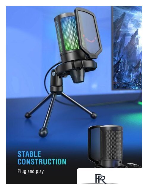 Проводной микрофон FIFINE A6V (черный) - Изображение №3 — Интернет-магазин ПроЗаказ