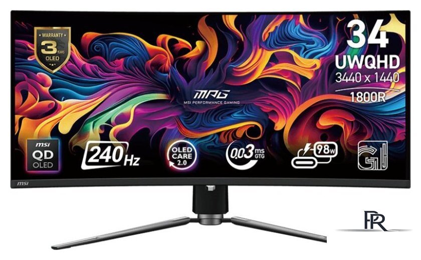 Игровой монитор MSI MPG 341CQPX QD-OLED - Изображение №1 — Интернет-магазин ПроЗаказ
