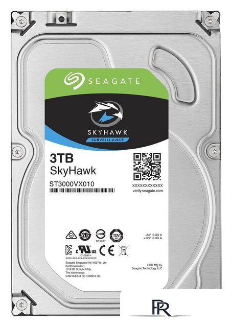 Жесткий диск Seagate Skyhawk 3TB [ST3000VX010] - Изображение №1 — Интернет-магазин ПроЗаказ