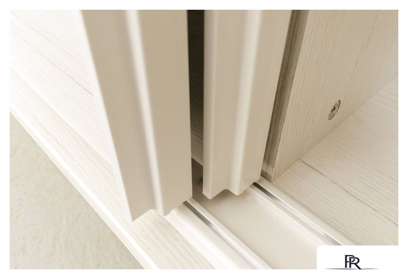 Шкаф-купе Рэйгрупп Bromo BBB 03 РГ-10.03 B 160 BBB 160x220.5 (дуб бордо лайт/белый) - Изображение №10 — Интернет-магазин ПроЗаказ