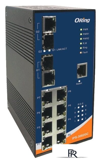 Управляемый коммутатор 2-го уровня ORing IPS-3082GC-AT - Изображение №1 — Интернет-магазин ПроЗаказ