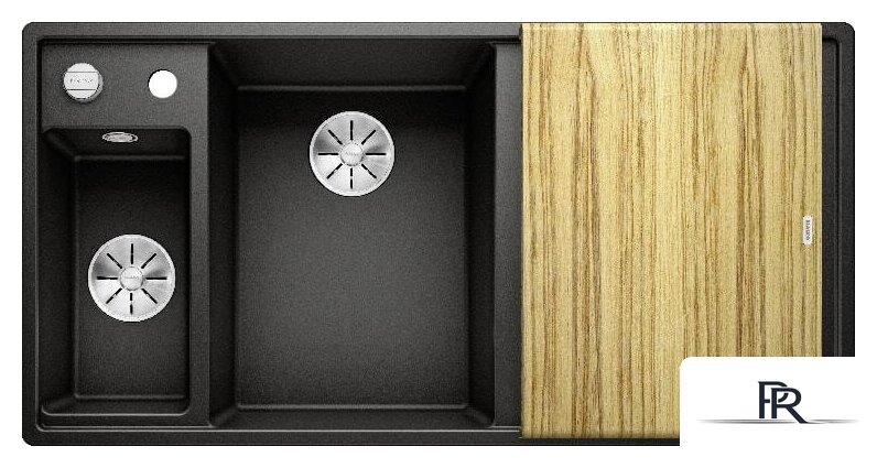 Кухонная мойка Blanco AXIA III 6 S 525849 (черный) - Изображение №1 — Интернет-магазин ПроЗаказ