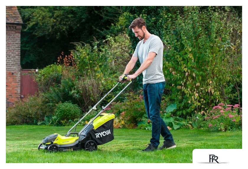 Газонокосилка Ryobi RLM18X33B-40 (с АКБ 4 Ah) - Изображение №6 — Интернет-магазин ПроЗаказ