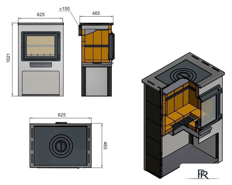 Газонокосилка Ryobi RLM18X33B-40 (с АКБ 4 Ah) - Изображение №2 — Интернет-магазин ПроЗаказ