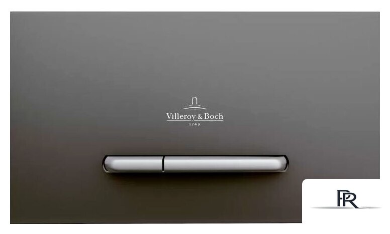 Панель смыва Villeroy & Boch ViConnect 922169D8 (антрацит матовый) - Изображение №1 — Интернет-магазин ПроЗаказ