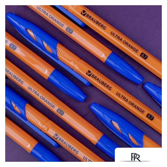 Набор шариковых ручек BRAUBERG Ultra orange 143571 (10 шт.) - Изображение №9 — Интернет-магазин ПроЗаказ
