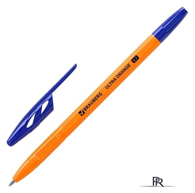 Набор шариковых ручек BRAUBERG Ultra orange 143571 (10 шт.) - Изображение №2 — Интернет-магазин ПроЗаказ