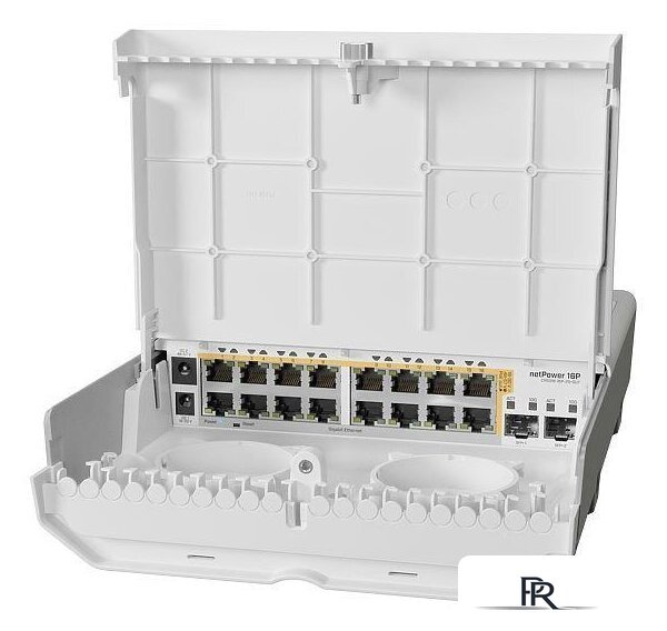 Управляемый коммутатор 3-го уровня Mikrotik netPower 16P CRS318-16P-2S+OUT - Изображение №2 — Интернет-магазин ПроЗаказ