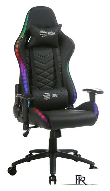 Игровое (геймерское) кресло CACTUS CS-CHR-0099BL (черный) - Изображение №1 — Интернет-магазин ПроЗаказ