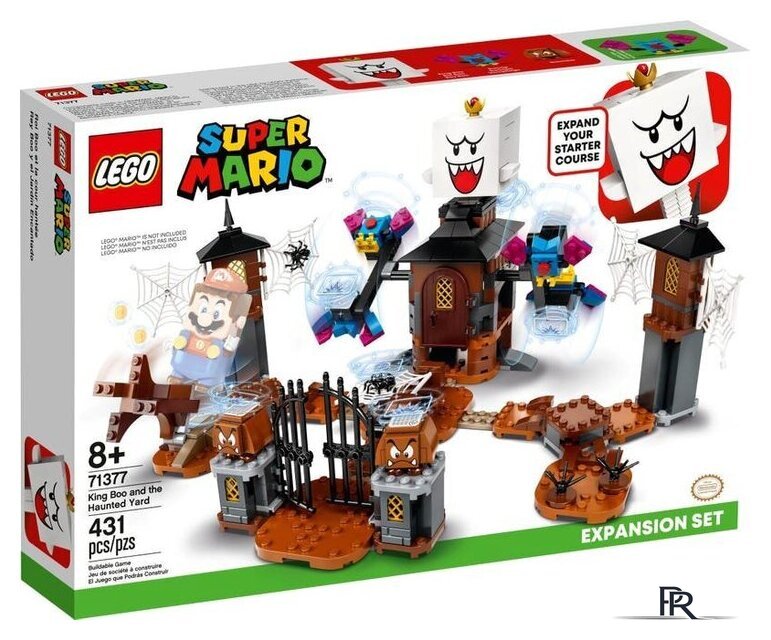 Конструктор LEGO Super Mario 71377 Король Бу и двор с призраками. Доп. набор - Изображение №1 — Интернет-магазин ПроЗаказ