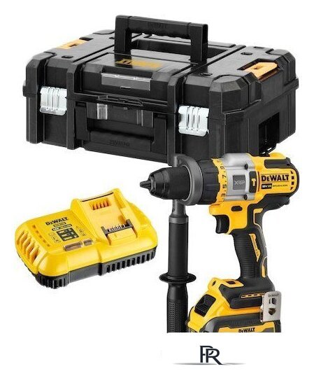Ударная дрель-шуруповерт DeWalt DCD999X1 (с 1-им АКБ 9 Ач, кейс) - Изображение №1 — Интернет-магазин ПроЗаказ
