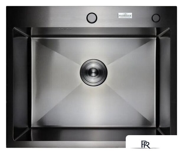 Кухонная мойка MARRBAXX B6050-R (черный/графит) - Изображение №1 — Интернет-магазин ПроЗаказ