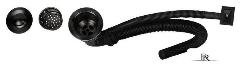 Кухонная мойка MARRBAXX B6050-R (черный/графит) - Изображение №7 — Интернет-магазин ПроЗаказ