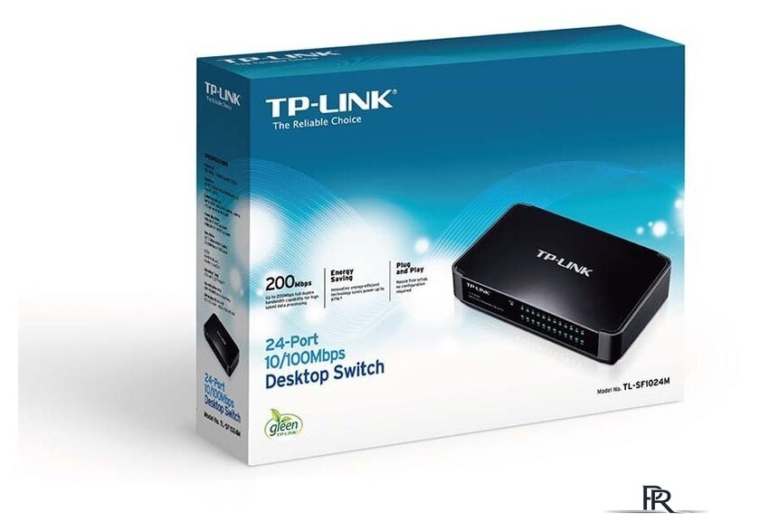 Неуправляемый коммутатор TP-Link TL-SF1024M - Изображение №3 — Интернет-магазин ПроЗаказ