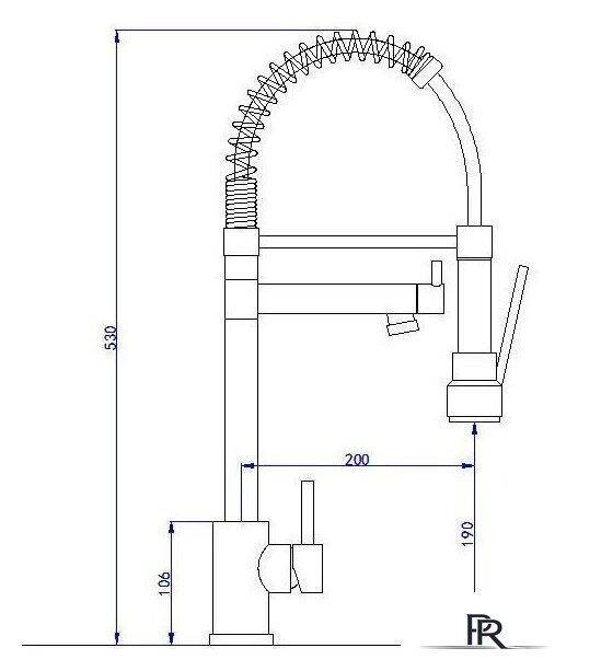 Смеситель Ekko E4802-7 - Изображение №2 — Интернет-магазин ПроЗаказ