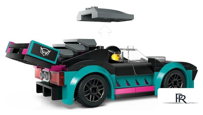 Конструктор LEGO City 60406 Гоночный автомобиль и грузовик-автовоз - Изображение №6 — Интернет-магазин ПроЗаказ