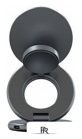 Беспроводное зарядное Magssory Signature Disc Pro для Apple 3 в 1 WCH073 (темно-серый) - Изображение №3 — Интернет-магазин ПроЗаказ