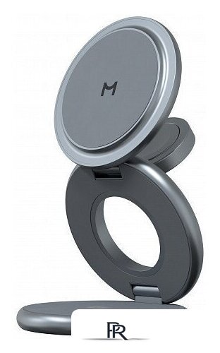 Беспроводное зарядное Magssory Signature Disc Pro для Apple 3 в 1 WCH073 (темно-серый) - Изображение №2 — Интернет-магазин ПроЗаказ