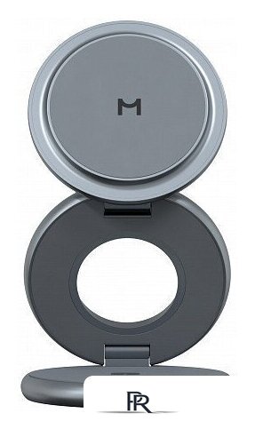 Беспроводное зарядное Magssory Signature Disc Pro для Apple 3 в 1 WCH073 (темно-серый) - Изображение №1 — Интернет-магазин ПроЗаказ