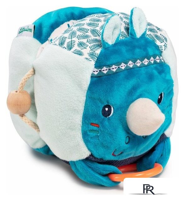 Развивающая игрушка Lilliputiens Игрушка-книжка Носорог Мариус 83237 - Изображение №1 — Интернет-магазин ПроЗаказ