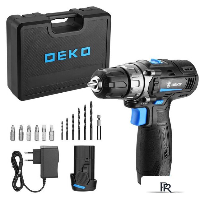 Дрель-шуруповерт Deko DKCD12V PRO 083-1007 (с 2-мя АКБ, кейс) - Изображение №1 — Интернет-магазин ПроЗаказ