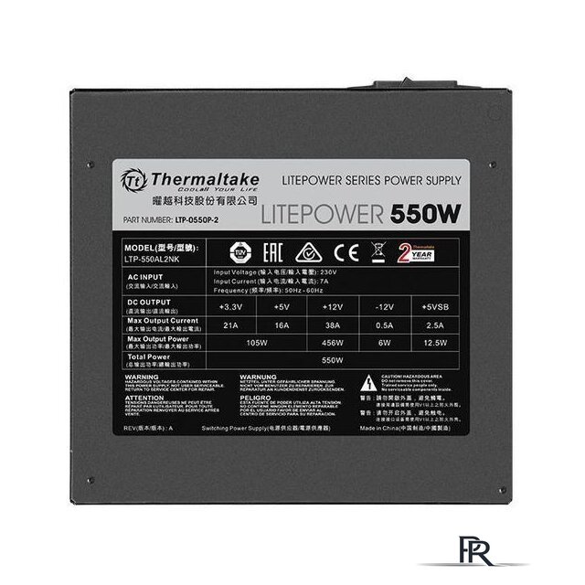 Блок питания Thermaltake Litepower 550W [LTP-0550P-2] - Изображение №6 — Интернет-магазин ПроЗаказ