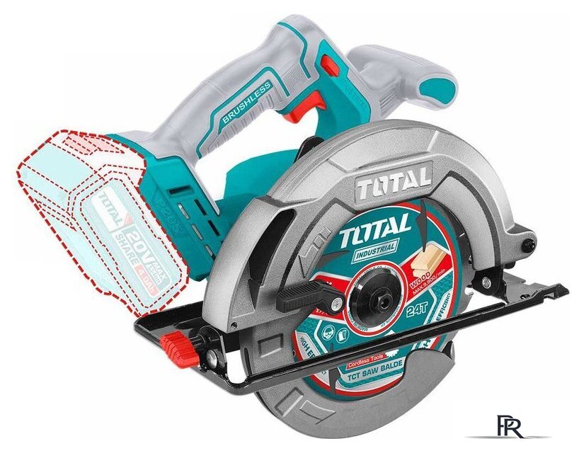 Дисковая (циркулярная) пила Total TSLI1851 (без АКБ) - Изображение №1 — Интернет-магазин ПроЗаказ