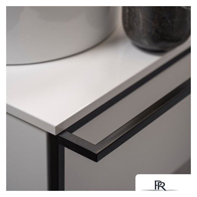  Lauter Тумба под умывальник Lea 60 + Alton 61 (белый глянец) - Изображение №4 — Интернет-магазин ПроЗаказ