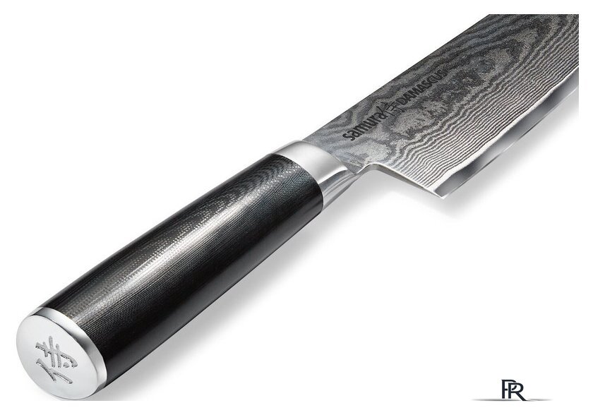 Кухонный нож Samura Damascus SD-0043 - Изображение №2 — Интернет-магазин ПроЗаказ